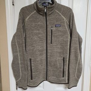 Patagonia Mens Brown Zip Up Worn Wear Jacket Size  S